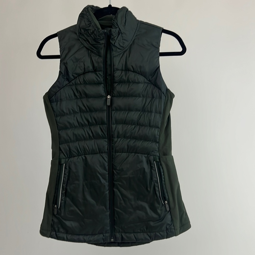 lululemon athletica Dark Green Puffer Vest